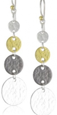 GURHAN Lush Silver with High Karat Gold Accent Earrings GURHAN Lush Silver with High Karat Gold Accent Earrings