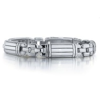 J.Goodman Sterling Silver Bracelet with Oxidized Finish. J.Goodman Sterling Silver Bracelet with Oxidized Finish.