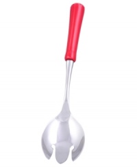 Stir up and dish out the fun with this slotted spoon from Fiesta's serveware collection. Durable, chip-resistant ceramic in bold solid hues offers endless opportunities to brighten up your table. Stir up and dish out the fun with this slotted spoon from Fiesta's serveware collection. Durable, chip-resistant ceramic in bold solid hues offers endless opportunities to brighten up your table.