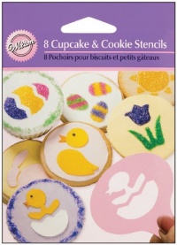 Wilton Easter Cupcake & Cookie Stencils Wilton Easter Cupcake & Cookie Stencils