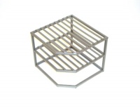 Seville Classics SHE14049 2-Tier Corner Shelf Organizer Seville Classics SHE14049 2-Tier Corner Shelf Organizer