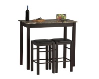 Linon Tavern Collection 3-Piece Table Set Linon Tavern Collection 3-Piece Table Set