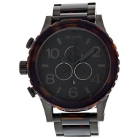 Nixon 51-30 Chrono - Men's ( Matte Black/Dark Tortoise ) Nixon 51-30 Chrono - Men's ( Matte Black/Dark Tortoise )