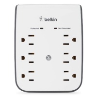 Belkin SurgePlus 6-Outlet Wall Mount Surge Protector with Dual USB Ports (2.1 AMP / 10 Watt) Belkin SurgePlus 6-Outlet Wall Mount Surge Protector with Dual USB Ports (2.1 AMP / 10 Watt)
