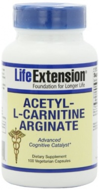 Life Extension Acetyl L-Carnitine Arginate, 100 Capsules Life Extension Acetyl L-Carnitine Arginate, 100 Capsules