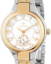 Philip Stein Women's 44TG-FMOP-SS5TG Round Two-Tone Gold Plated Mother-Of-Pearl Bracelet Watch