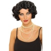 Flapper Wavy Wig (Black)