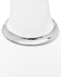 Robert Lee Morris Soho's streamlined, sculptural aesthetic is tops on our list this season, perfected in pieces like this effortless silver and crystal necklace. Robert Lee Morris Soho's streamlined, sculptural aesthetic is tops on our list this season, perfected in pieces like this effortless silver and crystal necklace.