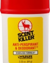 Wildlife Research 547 Scent Killer Anti-Perspirant & Deodorant, 2.25 Ounce Stick