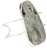 Melissa Joy Manning Sand Sterling Silver Ohio Fossil Coral Cuff Bracelet Melissa Joy Manning Sand Sterling Silver Ohio Fossil Coral Cuff Bracelet