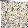 Waverly Traditions by Famous Home Fashions Pom Pom Play Confetti 100-Percent Polyester Shower Curtain