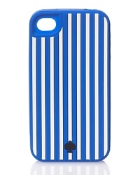 This striped iPhone case from kate spade new york boasts classic lines, perfect for the dame with a playful side. This striped iPhone case from kate spade new york boasts classic lines, perfect for the dame with a playful side.