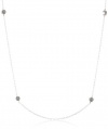 Judith Jack Classics Sterling Silver, Marcasite Strandage Necklace with Stations, 36