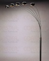 Coaster Black Overhead Sofa Floor Lamp