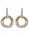 Effy Jewlery Moderna Trio Diamond Circle Earrings, .92 TCW