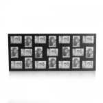 Melannco Mini  21 Opening Collage Frame, Black