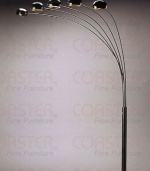 Coaster Black Overhead Sofa Floor Lamp