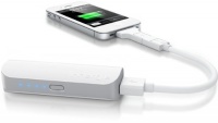 Innergie PocketCell - 3,000 mAh 2.1A USB Portable Battery Pack and Charger with USB Magic Cable Trio Innergie PocketCell - 3,000 mAh 2.1A USB Portable Battery Pack and Charger with USB Magic Cable Trio