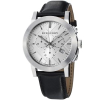 Burberry Women's BU9355 Large Check Black Leather Strap Chronograph Watch Burberry Women's BU9355 Large Check Black Leather Strap Chronograph Watch