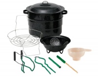 Granite Ware 0718-1 Enamel-on-Steel Canning Kit, 9-Piece