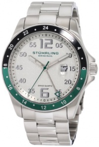 Stuhrling Original Men's 289.332P12 Aquadiver Regatta Galleon Swiss Quartz Date Stainless Steel Bracelet Watch Stuhrling Original Men's 289.332P12 Aquadiver Regatta Galleon Swiss Quartz Date Stainless Steel Bracelet Watch