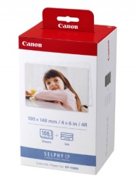 Canon KP-108IN Color Ink Paper Set 3115B001 Canon KP-108IN Color Ink Paper Set 3115B001