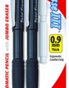 Pentel Twist-Erase III Automatic Pencil with 2 Eraser Refills, 0.9mm, Assorted Barrels, 2 Pack (QE519BP2-K6)