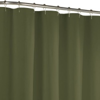 Maytex Fabric Shower Curtain Liner, Sage Maytex Fabric Shower Curtain Liner, Sage