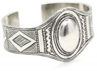 Low Luv by Erin Wasson Afghani Engraved Silver Cuff Bracelet Low Luv by Erin Wasson Afghani Engraved Silver Cuff Bracelet