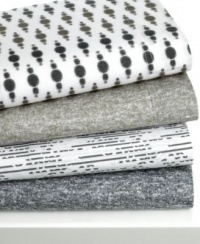 Bar III Bedding Ikat Dot Twin Sheet Set Bar III Bedding Ikat Dot Twin Sheet Set