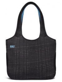 BUILT 15-Inch Apple MacBook Pro Neoprene Tote Bag, Graphite Grid BUILT 15-Inch Apple MacBook Pro Neoprene Tote Bag, Graphite Grid