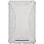 Amzer AMZ94382 Silicone Jelly Soft Skin Fit Case Cover for Asus Nexus 7, Google Nexus 7 - 1 Pack - Retail Packaging - Transparent White Amzer AMZ94382 Silicone Jelly Soft Skin Fit Case Cover for Asus Nexus 7, Google Nexus 7 - 1 Pack - Retail Packaging - Transparent White