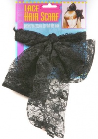 80s Lace Hair Scarf Accessory 80s Lace Hair Scarf Accessory