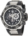 Invicta Men's 6564 Subaqua Noma IV Chronograph Black Dial Black Polyurethane Watch