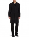 Calvin Klein Men's Plaza Coat, Charcoal, 38 Short