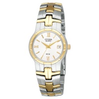 Citizen Quartz Movement Steel Bracelet White Dial Women's Watch - EU2434-59A Citizen Quartz Movement Steel Bracelet White Dial Women's Watch - EU2434-59A