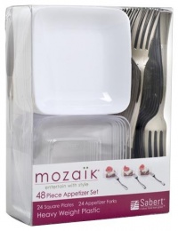 Mozaik Appetizer Set, 48 Count (pack Of 2) Mozaik Appetizer Set, 48 Count (pack Of 2)