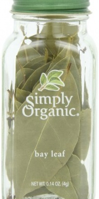 Simply Organic Bay Leaf Certified Organic, 0.14-Ounce Container Simply Organic Bay Leaf Certified Organic, 0.14-Ounce Container