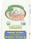 Hodgson Mill Organic Naturally White Flour, Unbleached All-Purpose, 2-Pounds (Pack of 6)