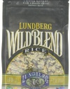 Lundberg Wild Blend, Gourmet Blend of Wild and Whole Grain Brown Rice, Gluten Free, 16-Ounce Bags (Pack of 6) Package May Vary