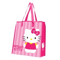Vandor 18273 Hello Kitty Recycled Shopper Tote, Large, Pink Vandor 18273 Hello Kitty Recycled Shopper Tote, Large, Pink