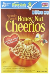 Honey Nut Cheerios Cereal, 12.25 Ounce (Pack of 4) Honey Nut Cheerios Cereal, 12.25 Ounce (Pack of 4)
