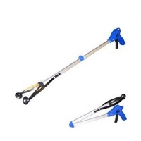 Folding Helping Hand Long-Reach Pick-Up Gripper - 26 Aluminum Folding Helping Hand Long-Reach Pick-Up Gripper - 26 Aluminum