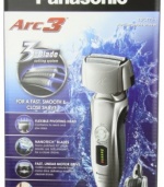 Panasonic ES-LT71-S Men's 3-Blade(Arc 3) Wet/Dry Nanotech Rechargeable Electric Shaver with Vortex Cleaning System, Silver Panasonic ES-LT71-S Men's 3-Blade(Arc 3) Wet/Dry Nanotech Rechargeable Electric Shaver with Vortex Cleaning System, Silver