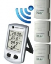 Ambient Weather WS-0101-X3 Wireless Thermo-Hygrometer with Three Remote Sensors, Calibration