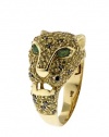 Effy Jewlery Signature Diamond, Sapphire and Emerald Ring, 4.38 TCW Ring size 7