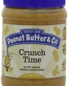 Peanut Butter & Co. Peanut Butter, Crunch Time, 16-Ounce Jars (Pack of 6)