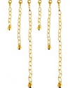 Necklace Bracelet Extender - 2 Sets - 1, 2 and 4 - 6 Pcs Total ~ Gold Tone (FB211)