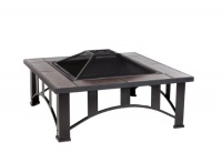 Fire Sense Mission Style Square Fire Pit Fire Sense Mission Style Square Fire Pit