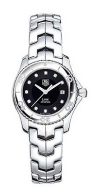 TAG Heuer Women's WJ1318.BA0572 Link Diamond Accented Watch TAG Heuer Women's WJ1318.BA0572 Link Diamond Accented Watch
